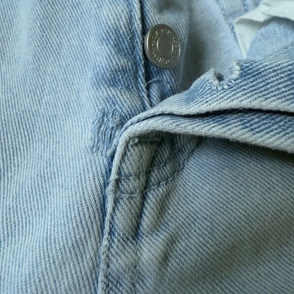 Pacsun High Rise Straight Jeans Light Wash Size 24 - Picture 4 of 8